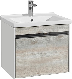 Акватон Тумба с раковиной Капри 60 бетон пайн – фотография-1